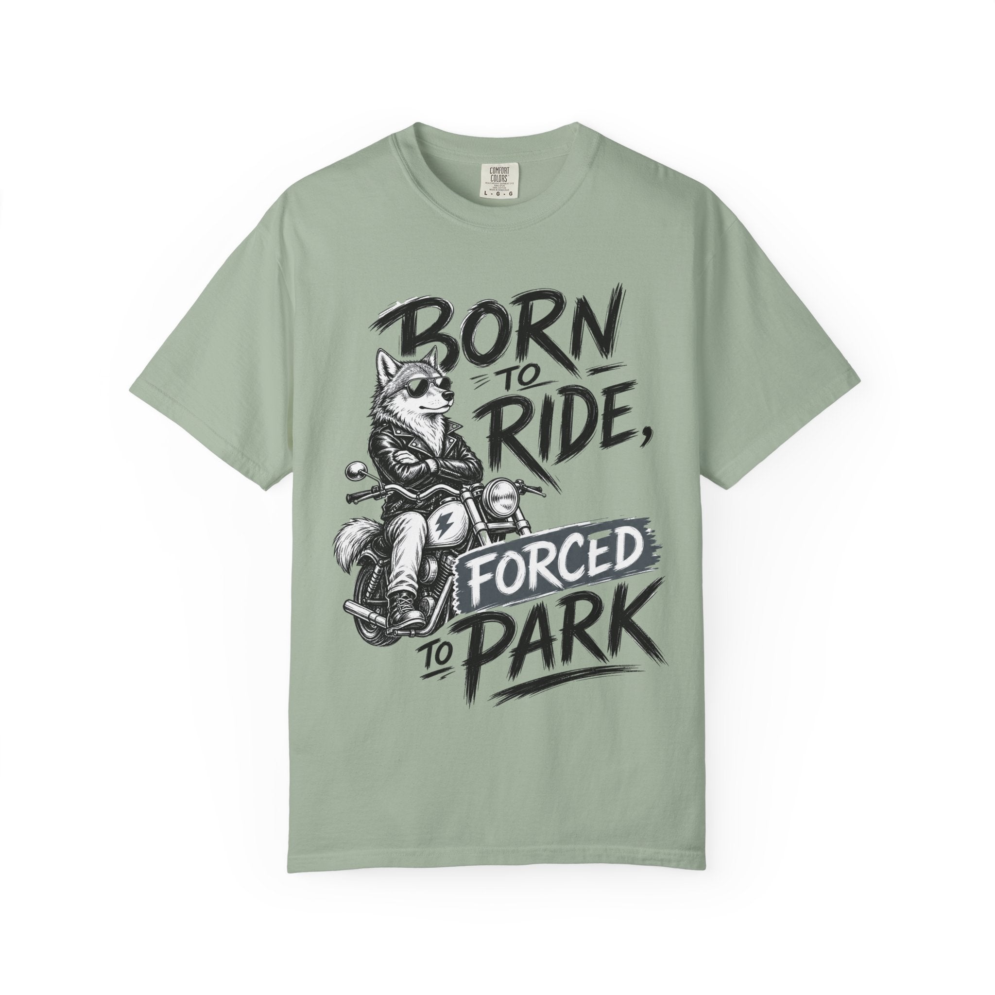 Grey Wolf Motorcycle T-Shirt