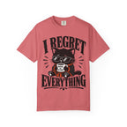 Cat - I Regret Everything T‑Shirt