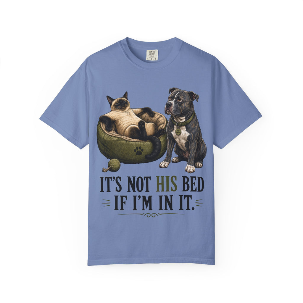Cat Claims Bed T-Shirt