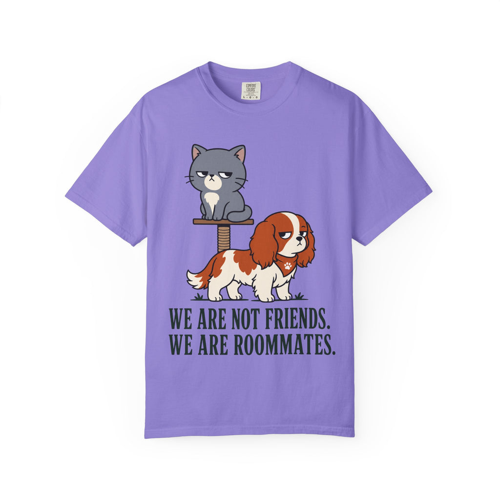 Cat & Dog Roommates T-Shirt