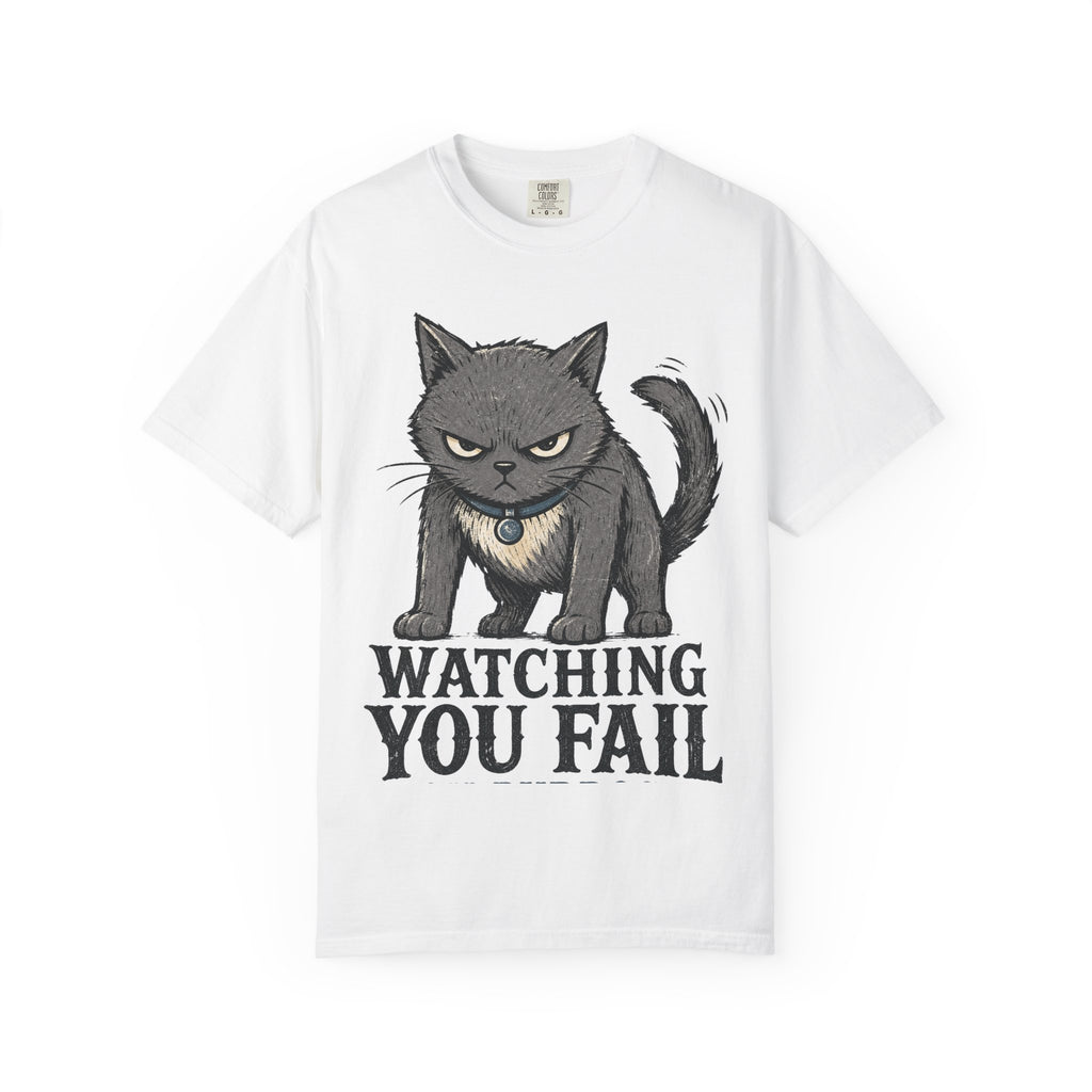 Cat Watching You Fail T-Shirt