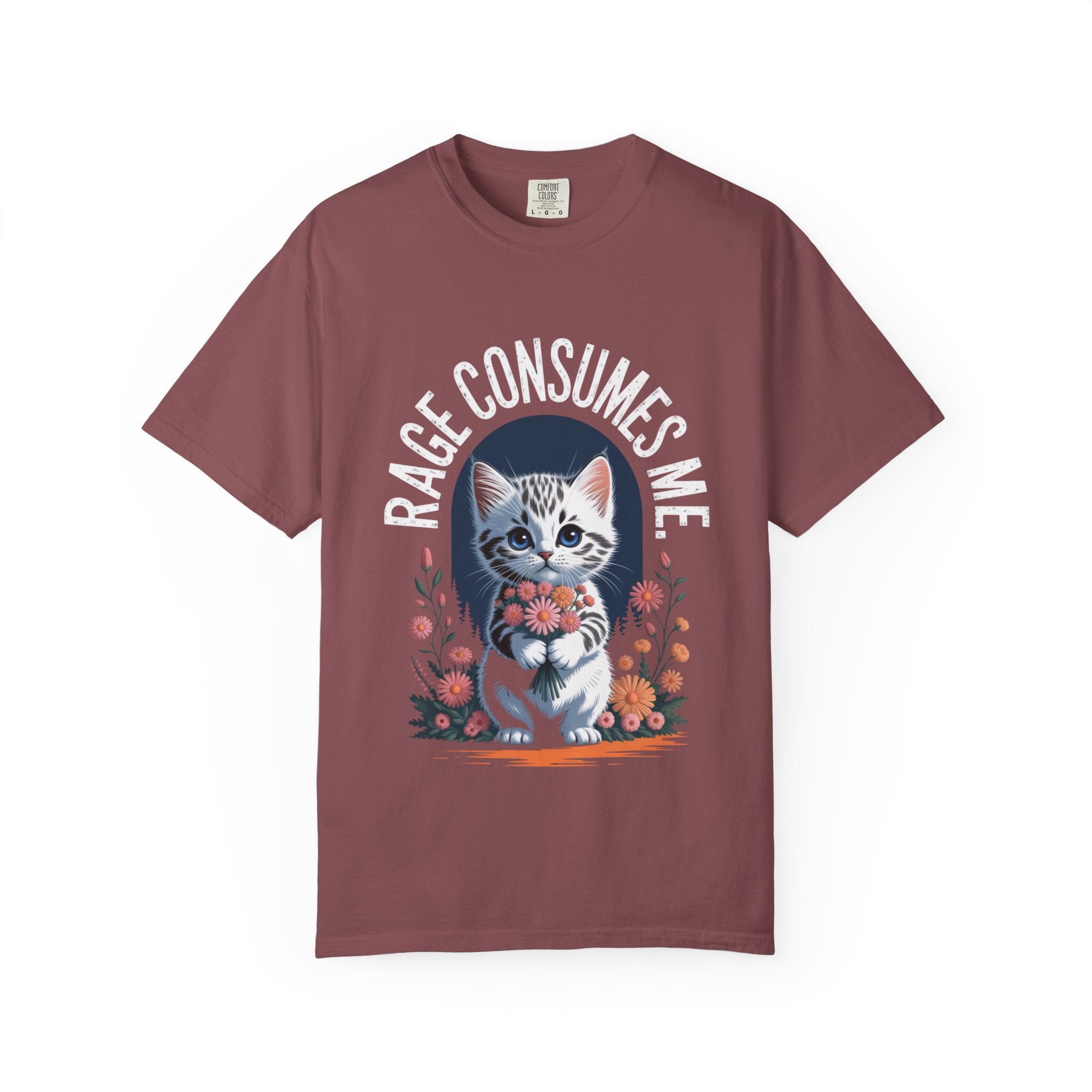 Cat - Kitten Rage Consumes Me T-Shirt