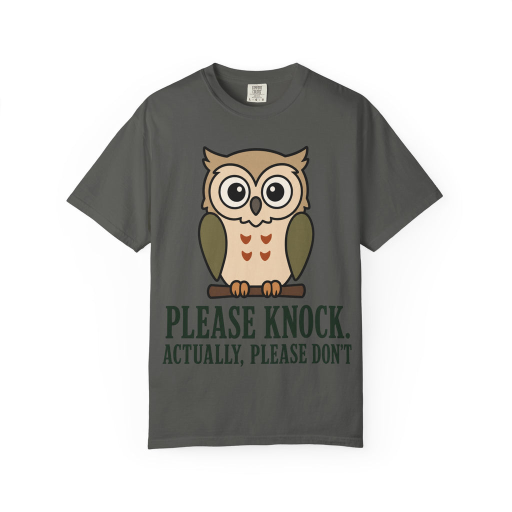 Owl Please Knock T-Shirt