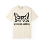 Cat Watching. Judging. T-Shirt