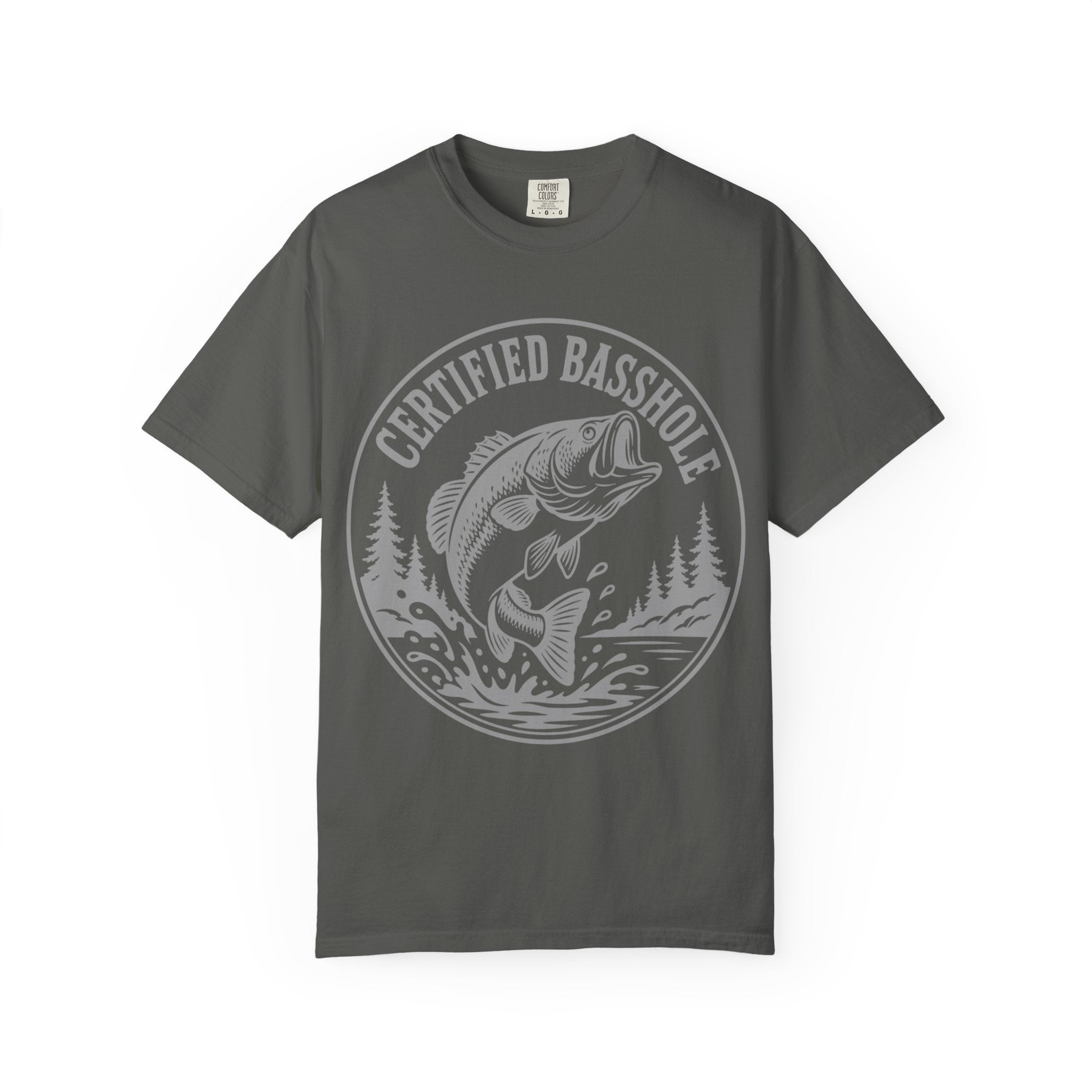 Bash Fishing T-Shirt — "Certified Basshole"