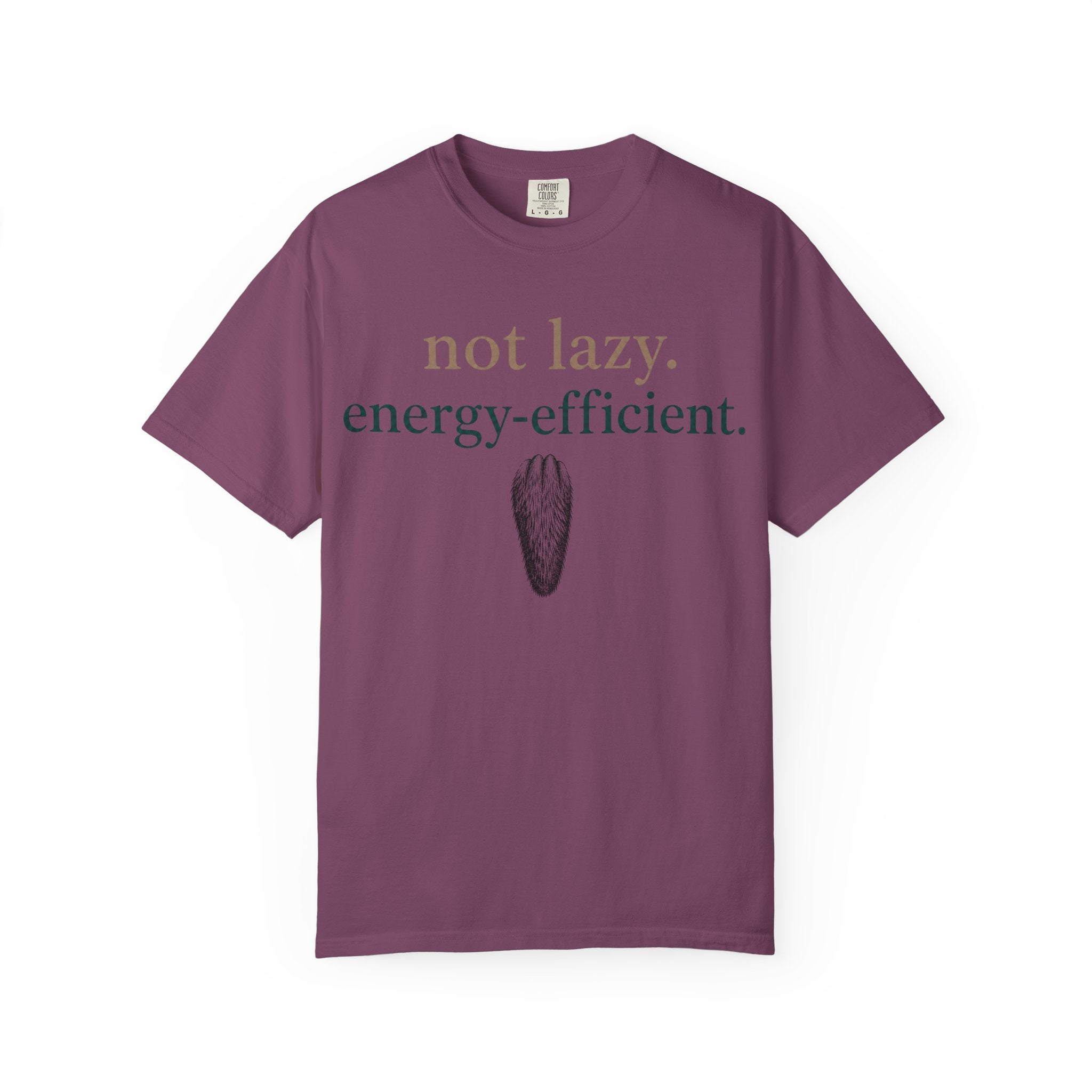Not Lazy Energy Efficient T-Shirt