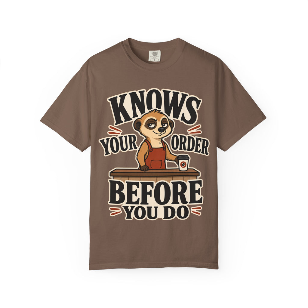Meerkat Barista T-Shirt