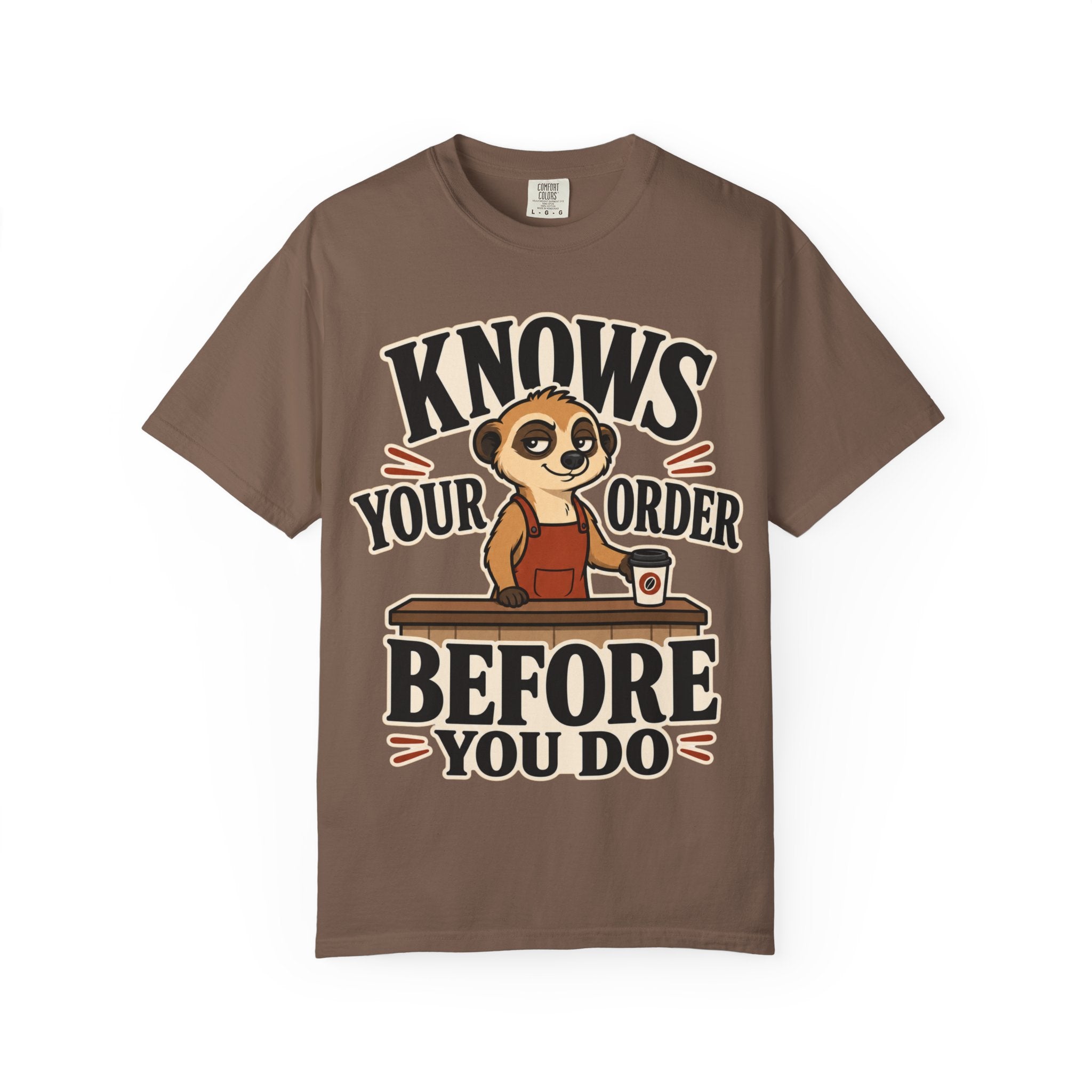 Meerkat Barista T-Shirt