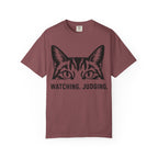 Cat Watching. Judging. T-Shirt