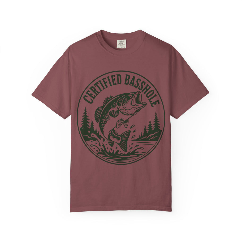 Bash Fishing T-Shirt — "Certified Basshole"