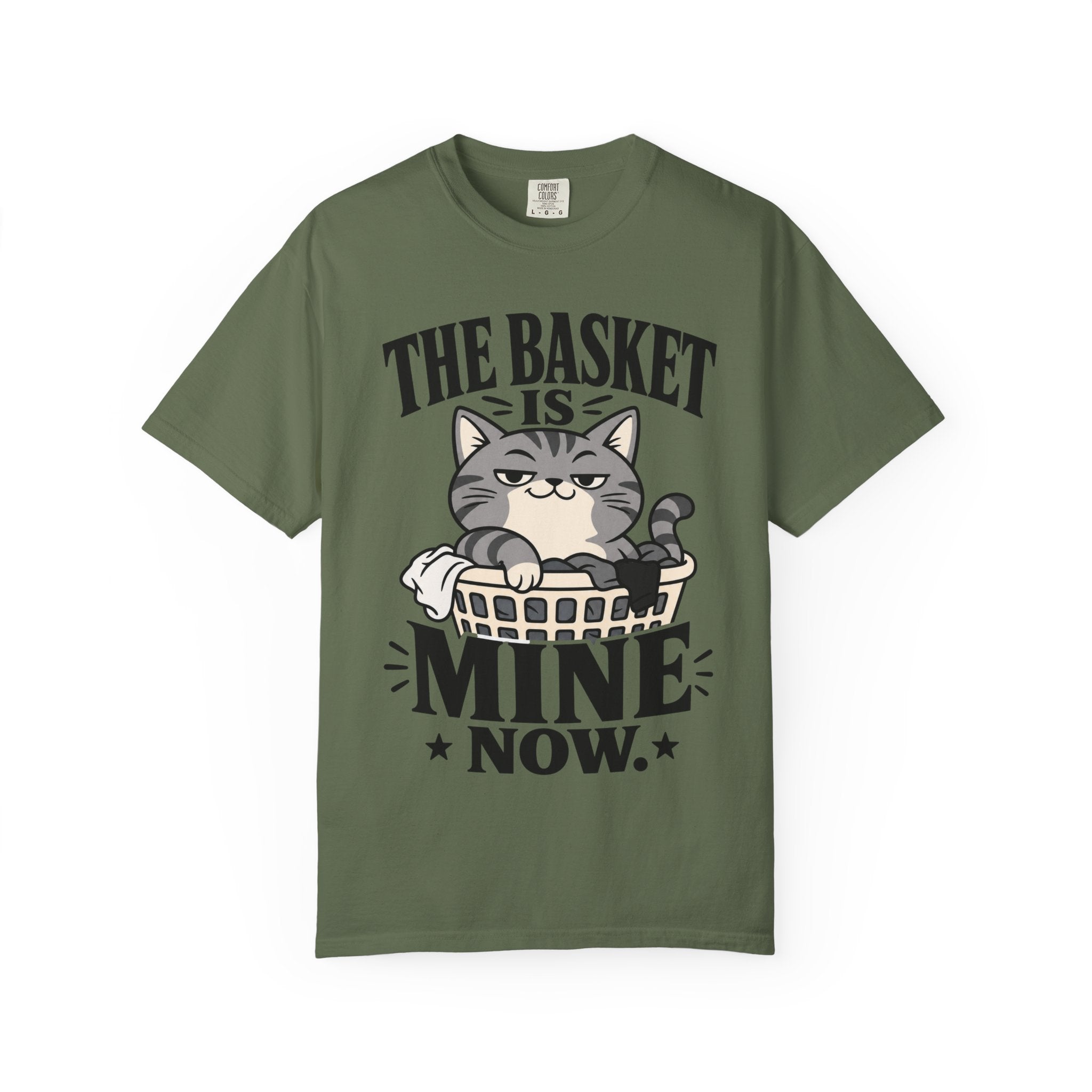 Cat Laundry Basket T-Shirt