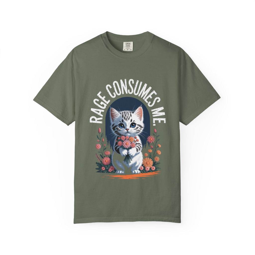 Cat - Kitten Rage Consumes Me T-Shirt