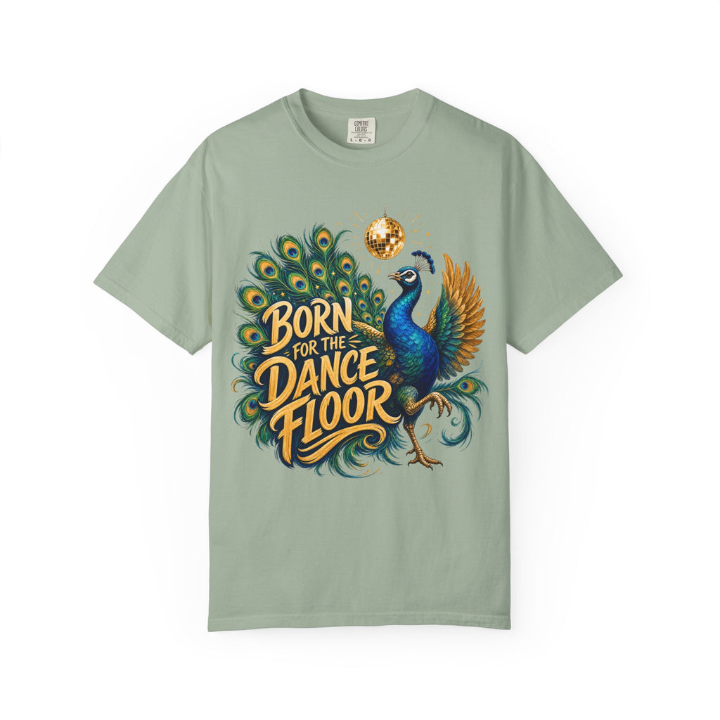 Peacock Born To Dance T-Shirt