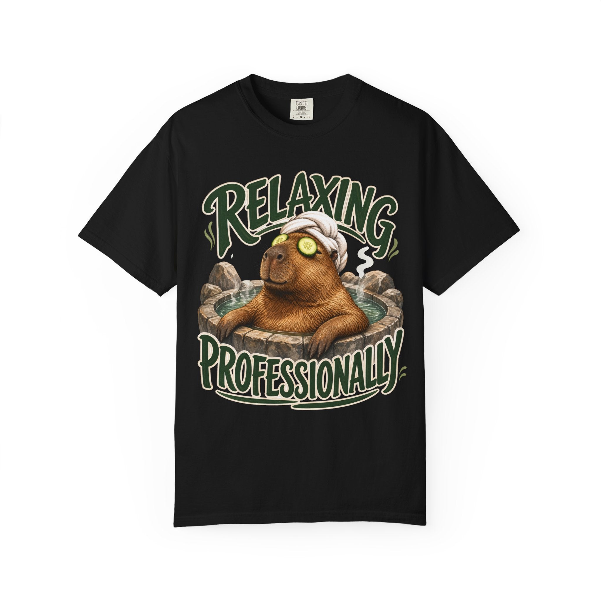Capybara Relaxing Spa Day T-Shirt