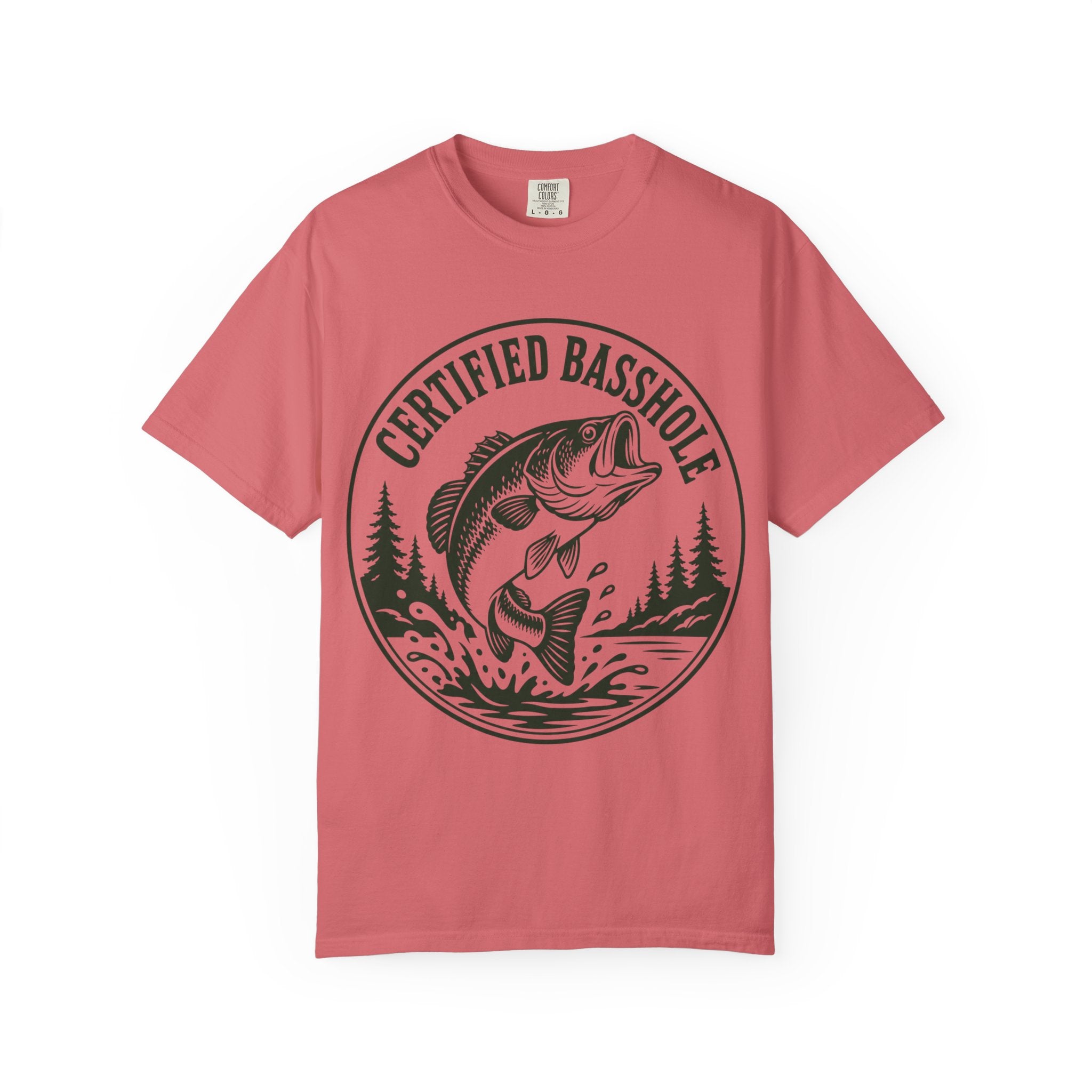 Bash Fishing T-Shirt — "Certified Basshole"