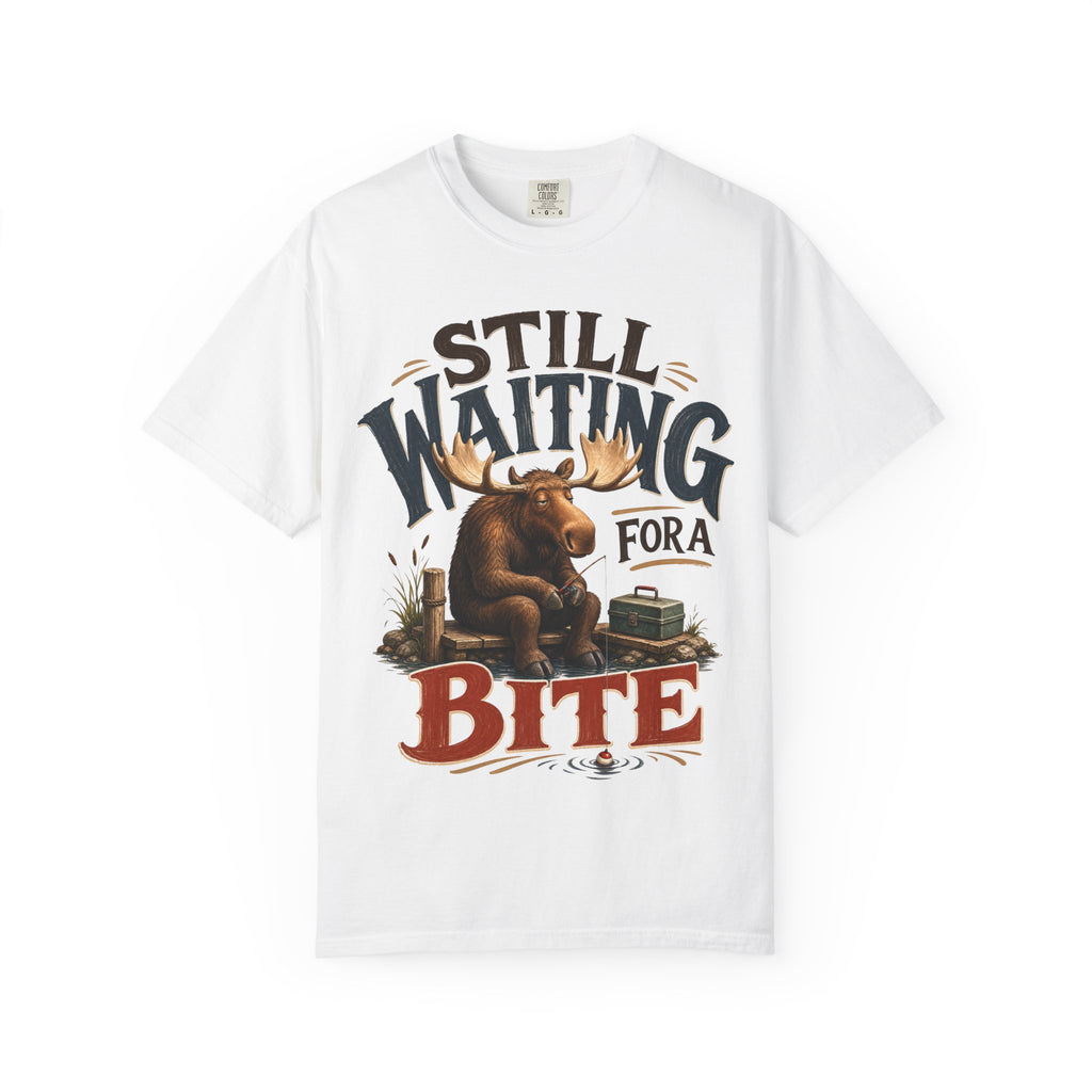 Moose Ice Fishing T-Shirt
